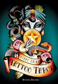 Eight Coins Tattoo tarot by Lana Zellner