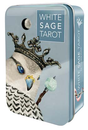 White Sage tarot tin by Theresa Hutch