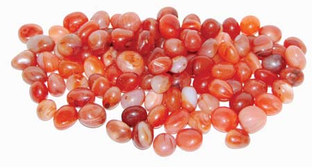 1 Lb Carnelian tumbled