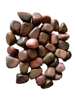 1 Lb Rhodonite tumbled