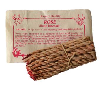 RoseTibetan himalayan rope incense 20 ropes