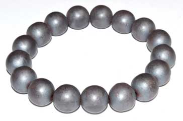 12mm Hematite, Matt bracelet