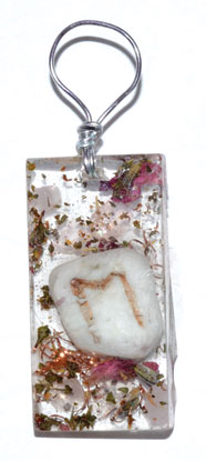 Divine Love Orgone rune pendant